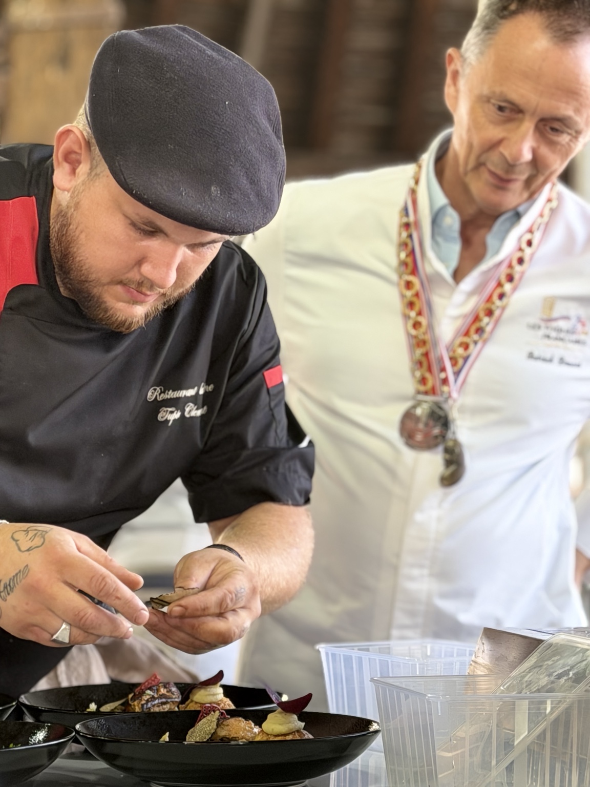 L’équipe en cuisine